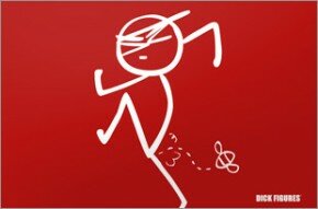 Dick Figures - Red