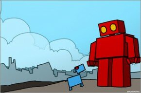 EXPLODINGDOG - Red Robot