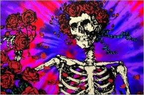 Grateful Dead - Woodcut