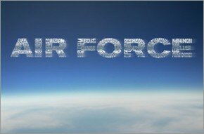 LA Pop Art - Air Force Word